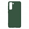 Capac Protectie Spate Cellara Tpu Soft Pentru Samsung Galaxy S21 Fe 5G - Verde Inchis