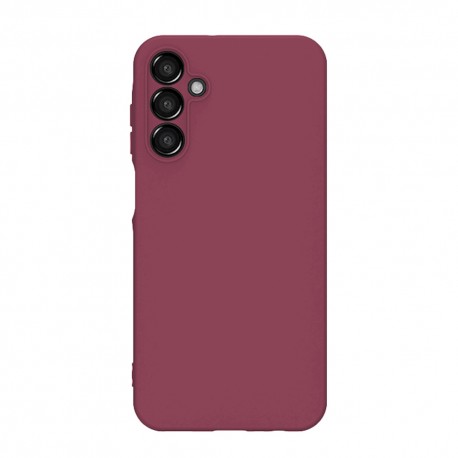 Capac Protectie Spate Cellara Tpu Soft Pentru Samsung Galaxy A15 5G - Rosu Inchis