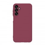 Capac Protectie Spate Cellara Tpu Soft Pentru Samsung Galaxy A15 5G - Rosu Inchis