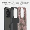Capac Protectie Spate Burga Pentru iPhone 15 Pro Colectia Tough Vintage Glamour