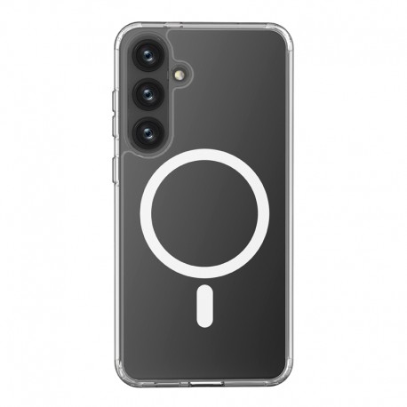 Capac Protectie Spate Cellara Colectia Crystal Magsafe Pentru Samsung Galaxy S24 Plus 5G - Transparent