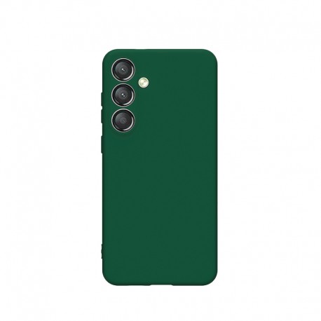 Capac Protectie Spate Cellara Tpu Soft Pentru Samsung Galaxy S24 Plus 5G - Verde Inchis