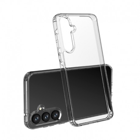 Capac Protectie Spate Cellara Colectia Crystal Pentru Samsung Galaxy A55 5G - Transparent