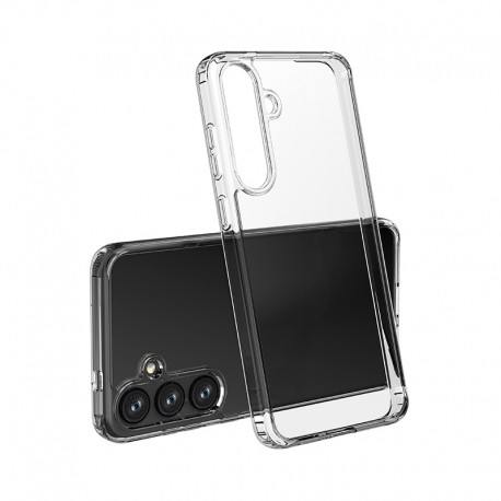 Capac Protectie Spate Cellara Colectia Crystal Pentru Samsung Galaxy S24 Plus 5G - Transparent