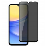 Folie Protectie Ecran Sticla 2.5d Privacy Cellara Pentru Samsung Galaxy A15 5G - Negru