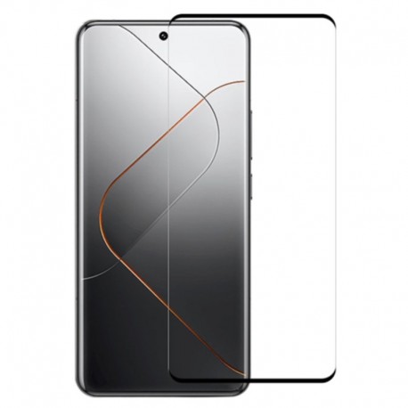 Folie Protectie Ecran Sticla 3d Full Glue Cellara Pentru Xiaomi 14 Pro 5G - Negru