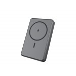 Baterie Externa Wireless Cellara Colectia Magnetic Slim Pd 20w Capacitate 5000 Mah Magsafe 15w - Gri