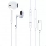 Casti Audio Apple Cu Type C - Albe