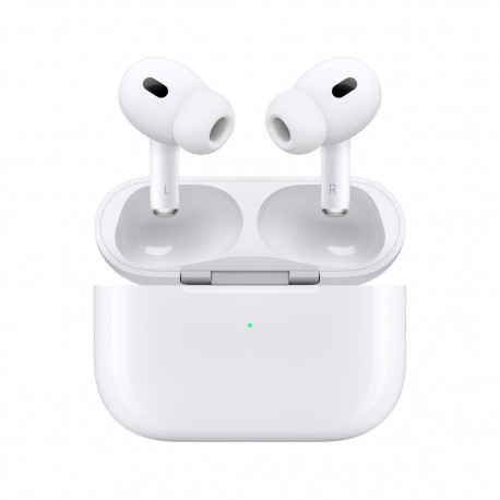 Casti Audio Apple Airpods Pro 2 Usb C Magsafe Cu Incarcare Wireless - Alb