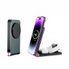 Incarcator Wireless Cellara 3 In 1 Foldabil - Negru