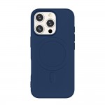 Capac Protectie Spate Cellara Tpu Soft Magsafe Pentru iPhone 16 Pro - Albastru