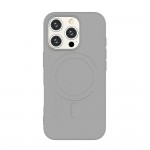 Capac Protectie Spate Cellara Tpu Soft Magsafe Pentru iPhone 16 Pro Max - Gri