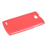 Capac Spate tpu burgundy pentru Philips S308