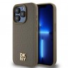 Capac Protectie Spate Dkny Pentru Iphone 15 Pro Colectia Repeat Pattern - Maro