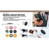 Inel Machino - Marble Black