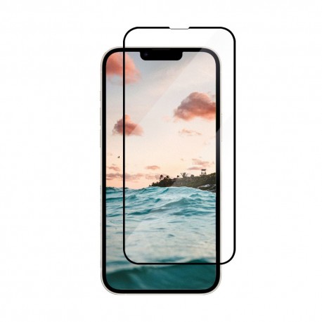 Folie Protectie Ecran Sticla 3D Full Cover Cellara Pentru iPhone 15/16 - Negru