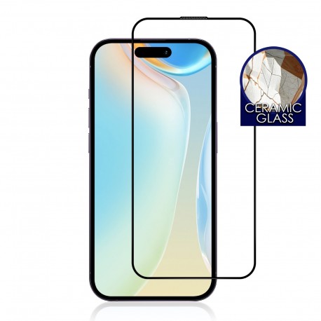 folie protecție ecran sticlă 3d ceramic cellara pentru iphone 15 pro max