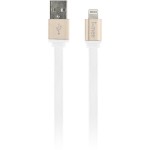 Cablu de date metalic Auriu i-mee pentru iPhone 5-5S