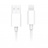 cablu lightning alb