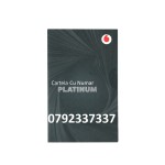 SIM Prepaid PROMO 4G FAM3 ECO Half SIM PLATINUM, NR. 0792337337 SIM Prepaid PROMO 4G FAM3 ECO Half SIM PLATINUM, NR. 0792337337