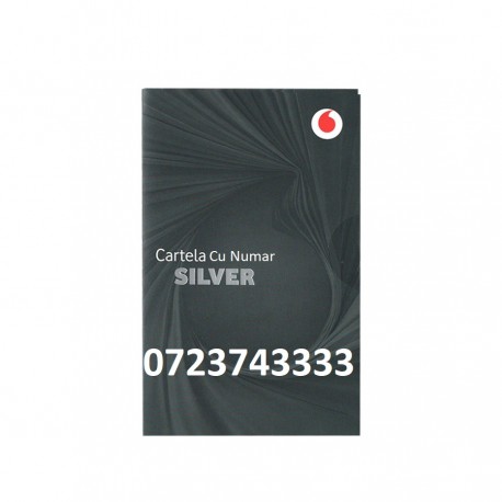 SIM Prepaid PROMO 4G FAM3 ECO Half SIM SILVER,NR. 0723743333 SIM Prepaid PROMO 4G FAM3 ECO Half SIM SILVER,NR. 0723743333