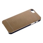 Capac Spate Metalic Auriu Pentru Iphone 5/5s