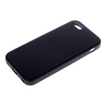 Capac Spate Piele Negru Pentru Iphone 5/5s