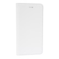 Husa Book Big Ben Piele cu Suport Card pentru iPhone 6 6s - Alb