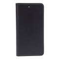 Husa Book Big Ben Piele cu Suport Card pentru iPhone 6 6s - Negru