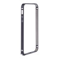 Bumper Aluminiu Mobiama cu Folie de Protectie Inclusa pentru iPhone 5 5s SE - Negru