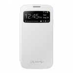Book Alb s-view Samsung pentru Galaxy S4  