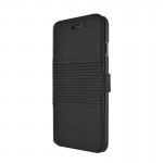 Book Negru Piele Pentru Iphone 6 4.7 Jean Paul Gaultier Colectia Can Logo