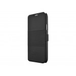 Book Negru Piele Pentru Samsung Galaxy S5 Jean Paul Gaultier Colectia Can Logo