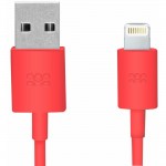 Cablu de date pentru iPhone 5/5S Colectia linkmate - lt - peach