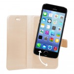 Book Auriu Cu Carcasa Detasabila Pentru Iphone 6 4.7 Inch