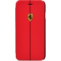 Husa Book Ferrari pentru iPhone 6 6s - Rosu