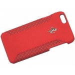 Capac Protectie Spate Ferrari Din Piele Pentru Iphone 6 4.7 Inch  - Rosu