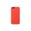 Capac Protectie Spate Melkco pentru iPhone 6 6s Colectia Silikonovy - Rosu