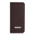 Husa Book Hugo Boss din Piele pentru iPhone 6 6s - Maro