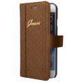 Husa Book Guess pentru iPhone 6 6s Colectia Scarlett - Maro