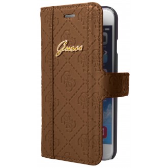 Book Guess Pentru Iphone 6 4.7 Inch Colectia Scarlett - Maro