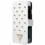 Book Guess Pentru Iphone 6 4.7 Inch Colectia Tessi - Alb