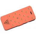 Husa Book Guess pentru iPhone 6 6s Colectia Tessi - Corai