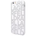 Capac Protectie Spate Karl Lagerfeld Pentru Iphone 6 4.7 Inch Colectia Hypnotik - Alb
