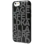 Capac Protectie Spate Karl Lagerfeld Pentru Iphone 6 4.7 Inch Colectia Hypnotik - Negru