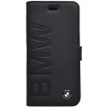 Husa Book BMW din Piele pentru iPhone 6 6s Colectia Signature - Negru