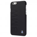 Capac Protectie Spate BMW din Piele pentru iPhone 6 6s Colectia Signature - Negru