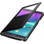 Book S-view Samsung Pentru Samsung Galaxy Note 4 - Negru