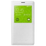 Book S-view Samsung Cu Perforatii Pentru Samsung Galaxy S5 - Alb