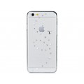 Capac Protectie Spate Bling My Thing pentru iPhone 6 6s Colectia Papillon Crystal - Transparent